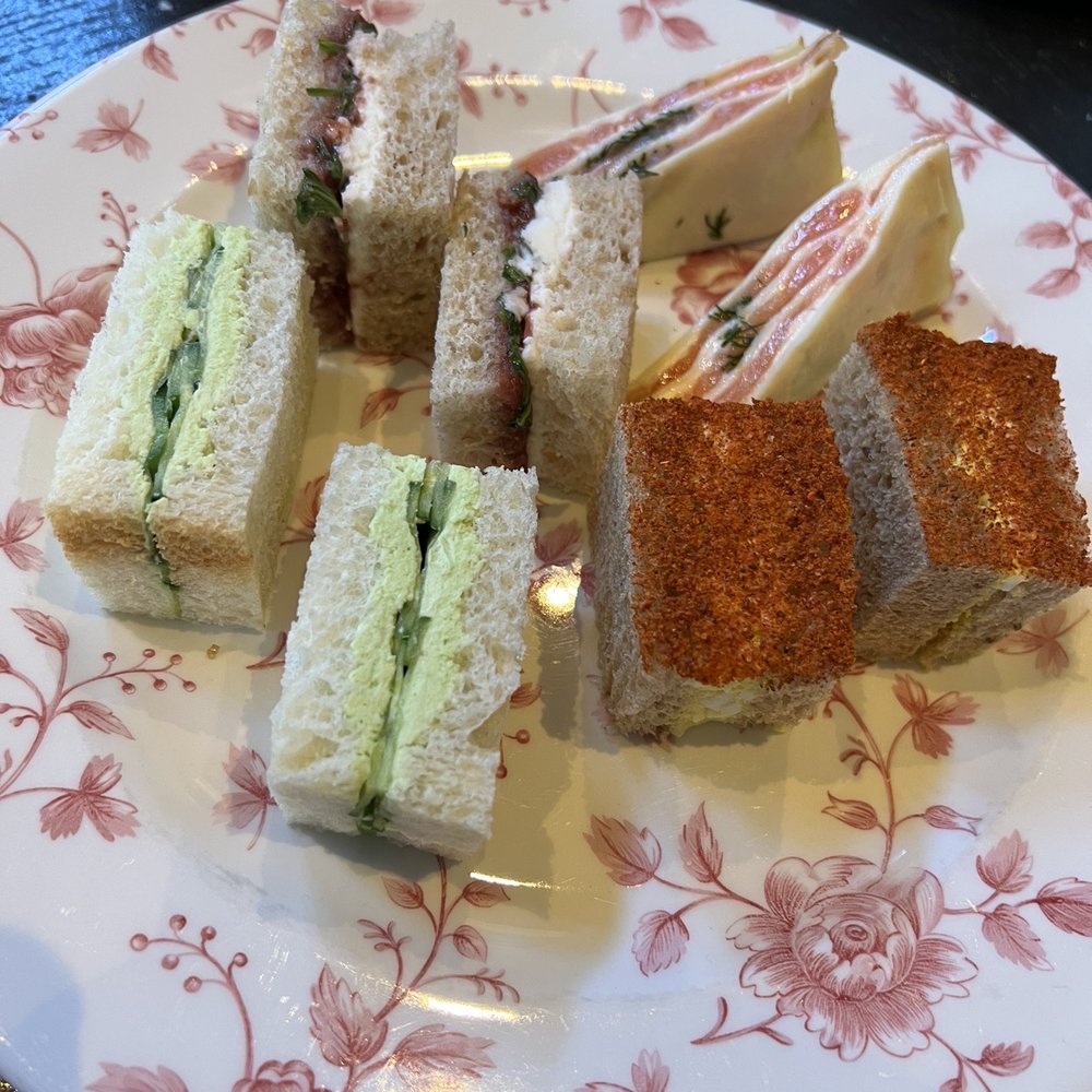 Villon - (March 2021) Afternoon Tea - first up, sandwiches - New American Near Me - San Francisco, California Villon - (March 2021) Afternoon Tea - first up, sandwiches - New American Near Me - San Francisco, California