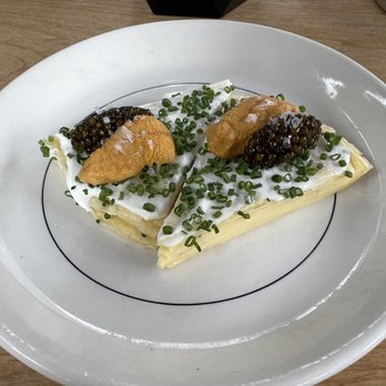 Bell's - Caviar uni crepe - French Near Me - Los Alamos, California