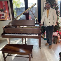 1925 Baby Grand Piano & Brandon, the piano mechanic
