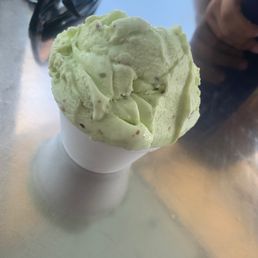 Pistachio ice cream
