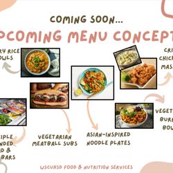 Analy High School - New cafe menu choices
