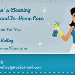 Maryanne's Cleaning Services - My Business Card.