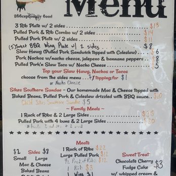 Sikes Southern BBQ - Menu, Sikes Southern BBQ LLC Food Truck, Motto "Eggceptionally Good", Tampa - Food Trucks Near Me - Plant City, Florida Sikes Southern BBQ - Menu, Sikes Southern BBQ LLC Food Truck, Motto "Eggceptionally Good", Tampa - Food Trucks Near Me - Plant City, Florida