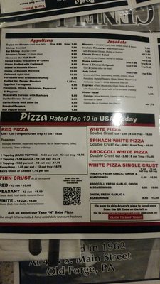 Menu photo 2 Arcaro & Genell Old Forge, PA
