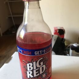 The bottle of Big Red that was really old! The bottle of Big Red that was really old!