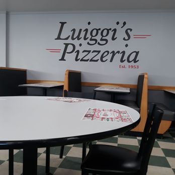 Luiggi's Pizzeria - a table and chairs - Italian Near Me - Lewiston, Maine Luiggi's Pizzeria - a table and chairs - Italian Near Me - Lewiston, Maine