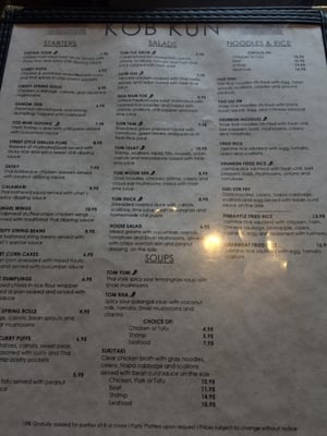 Menu photo 6 Kob Kun Fine Thai Cuisine Oakton, VA Menu photo 6 Kob Kun Fine Thai Cuisine Oakton, VA