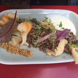 Les Cadets - Salade de lentille au haddock