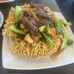 Fried special chow mein Fried special chow mein