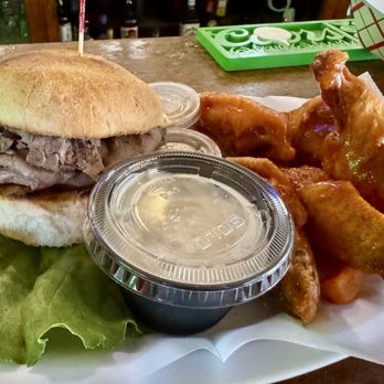 McCormick's Pub - Wednesday special, beef slider (ordered on a plain roll instead of weck) and 5 wings. - Music Venues Near Me - Buffalo, New York McCormick's Pub - Wednesday special, beef slider (ordered on a plain roll instead of weck) and 5 wings. - Music Venues Near Me - Buffalo, New York