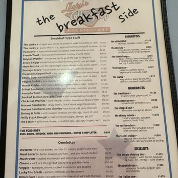 Lucky's Coffee Shop - Menu - Breakfast & Brunch Near Me - Wilmington, Delaware Lucky's Coffee Shop - Menu - Breakfast & Brunch Near Me - Wilmington, Delaware