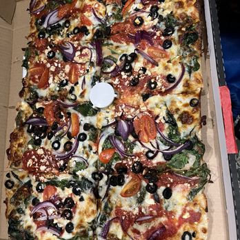 Brooklyn Square - The Greek Pizza...we need the kalmatas!!! - Pizza Near Me - Pasadena, California