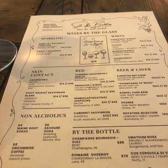 Salt & Bubbles - Wine menu - Wine Bars Near Me - Essex Junction, Vermont Salt & Bubbles - Wine menu - Wine Bars Near Me - Essex Junction, Vermont