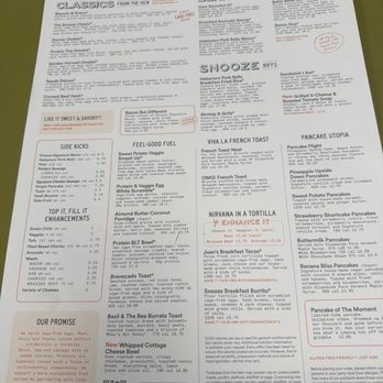 Snooze, an A.M. Eatery - Breakfast & Brunch Near Me - San Diego, California Snooze, an A.M. Eatery - Breakfast & Brunch Near Me - San Diego, California