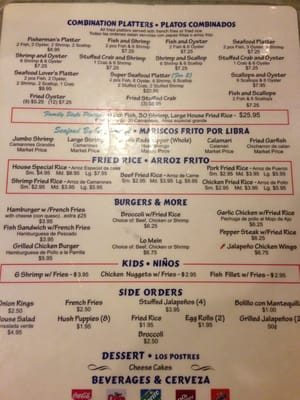 Menu photo 7 Golden Seafood House Houston, TX Menu photo 7 Golden Seafood House Houston, TX