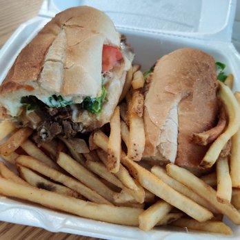 The White Spot - Cheesesteak combo - Burgers Near Me - Charlottesville, Virginia
