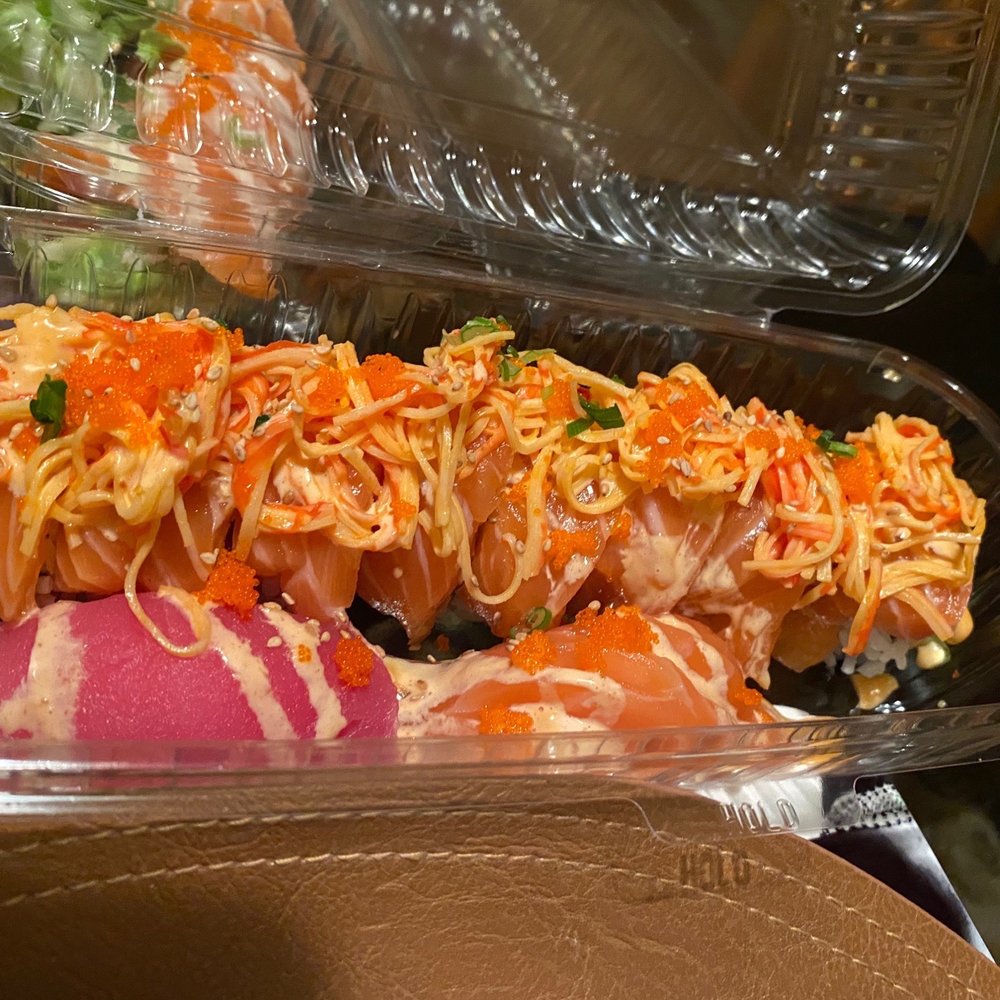 Kiku Sushi - Kraft double salmon roll - Sushi Bars Near Me - Baltimore, Maryland Kiku Sushi - Kraft double salmon roll - Sushi Bars Near Me - Baltimore, Maryland