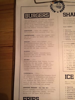 Menu photo 8 Flippin' Burgers Stockholm, AB