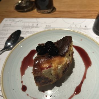 Sixty Vines - Basque cheesecake - New American Near Me - Nashville, Tennessee