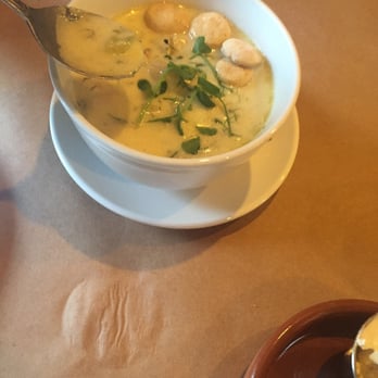Cook & Dagger - Seriously herbaceous and chunky clam chowder. A perfect bowl of warmth. - New American Near Me - North Providence, Rhode Island Cook & Dagger - Seriously herbaceous and chunky clam chowder. A perfect bowl of warmth. - New American Near Me - North Providence, Rhode Island