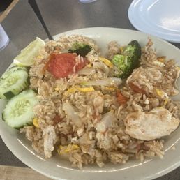 Street fried rice