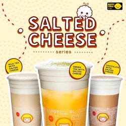 Salted cheese cap