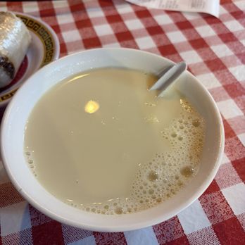 Taiwan Deli - Hot Soybean Milk with Peanuts - Taiwanese Near Me - Las Vegas, Nevada