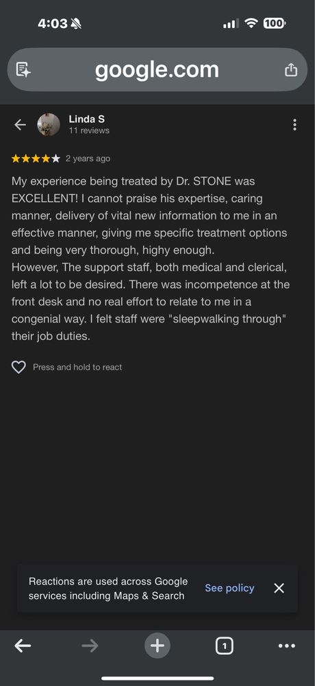 Daniel Stone, MD - Another review - Obstetricians & Gynecologists Near Me - Phoenix, Arizona Daniel Stone, MD - Another review - Obstetricians & Gynecologists Near Me - Phoenix, Arizona