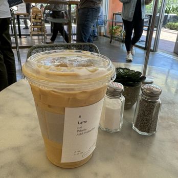 Everyday Eatery - Iced pistachio latte (spring seasonal) - Cafes Near Me - Irvine, California