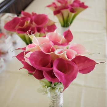 Flower Decor - My bouquets- each flower spray painted to the exact color I wanted. - Florists Near Me - San Jose, California