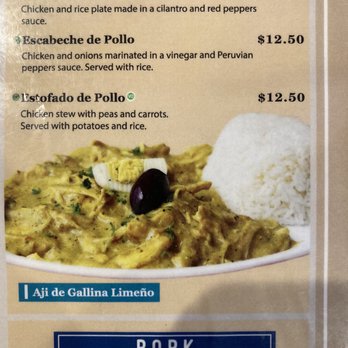 Lima Criolla Peruvian Restaurant - The menu photo matched the dish! - Latin American Near Me - Austin, Texas Lima Criolla Peruvian Restaurant - The menu photo matched the dish! - Latin American Near Me - Austin, Texas