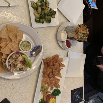 Bardot - Peruvian ceviche, brusselsprouts, garlic fries, and the tuna tartare - New American Near Me - Claremont, California