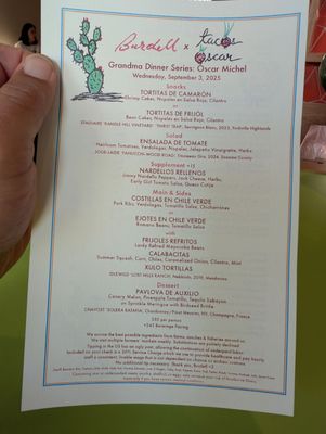 Menu photo 7 Burdell Oakland, CA