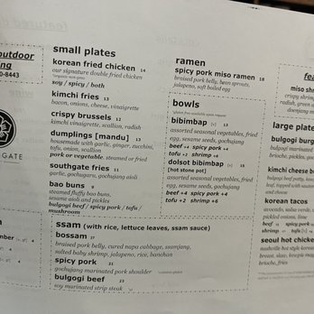 Southgate - Korean Near Me - Philadelphia, Pennsylvania