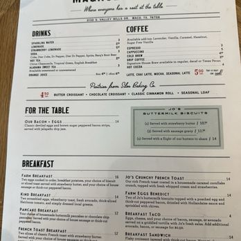 Magnolia Table - Menu - Breakfast & Brunch Near Me - Waco, Texas Magnolia Table - Menu - Breakfast & Brunch Near Me - Waco, Texas