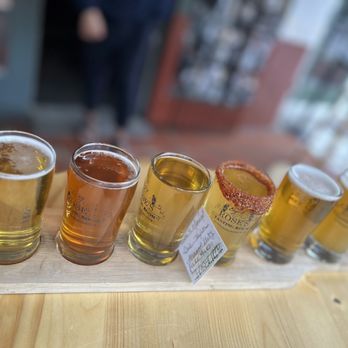 Rose’s Tasting Room - Beer flight - Wine Tasting Room Near Me - San Diego, California Rose’s Tasting Room - Beer flight - Wine Tasting Room Near Me - San Diego, California