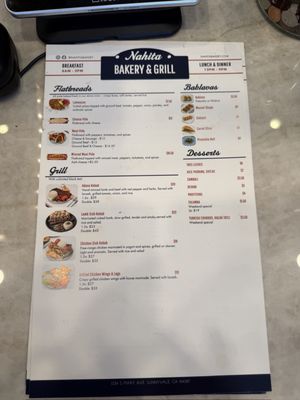 Menu photo 2 Nahita Bakery Sunnyvale, CA Menu photo 2 Nahita Bakery Sunnyvale, CA