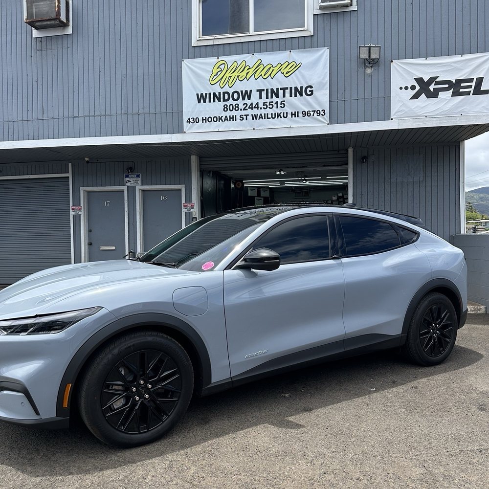 Offshore Auto Appearances - 2025 Mach E - Home Window Tinting Near Me - Wailuku, Hawaii