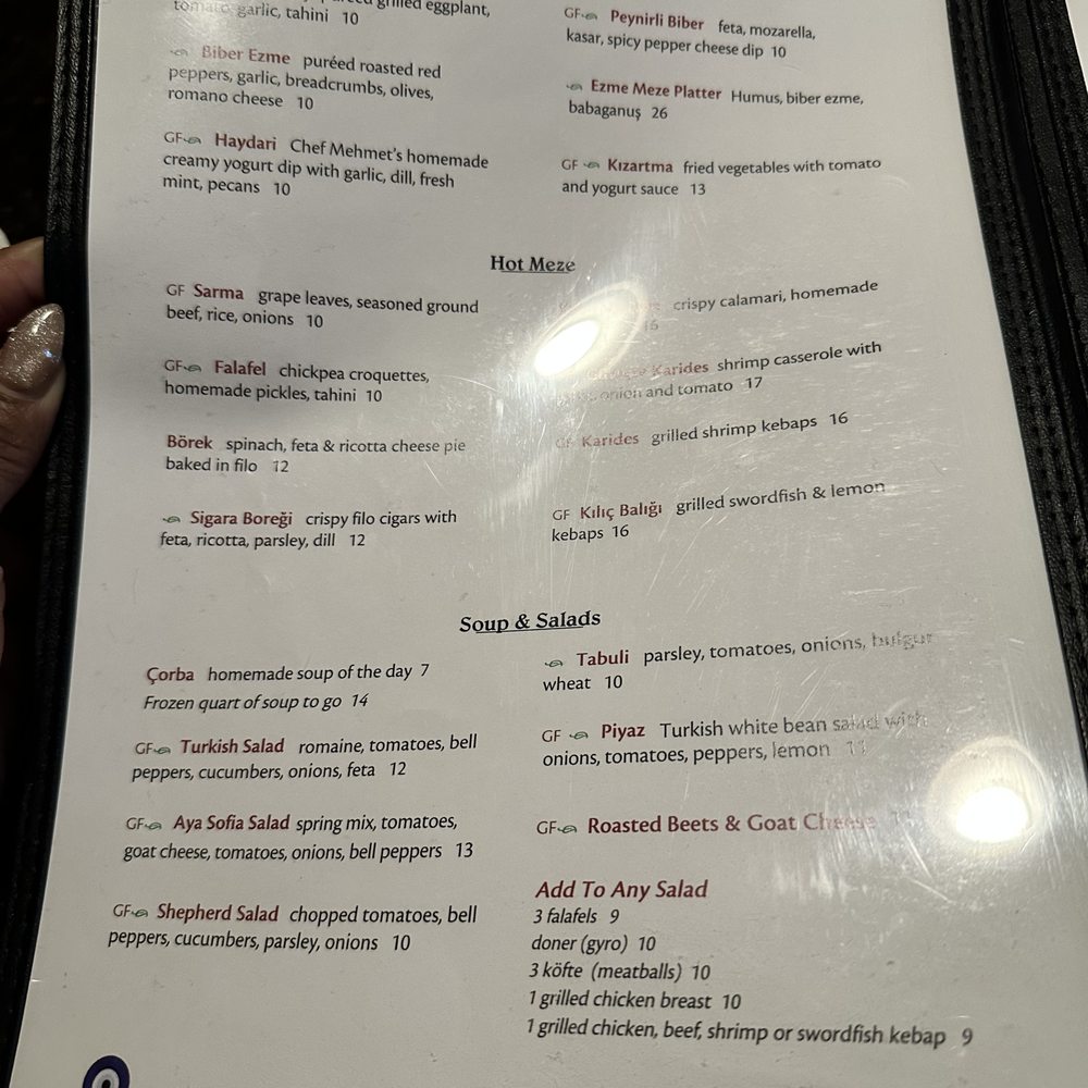 Aya Sofia - Menu - Turkish Near Me - Saint Louis, Missouri Aya Sofia - Menu - Turkish Near Me - Saint Louis, Missouri