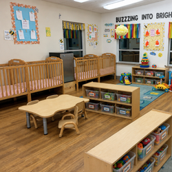 Childcare Network - Bright and colorful preschool classroom at Childcare Network with age-appropriate learning materials