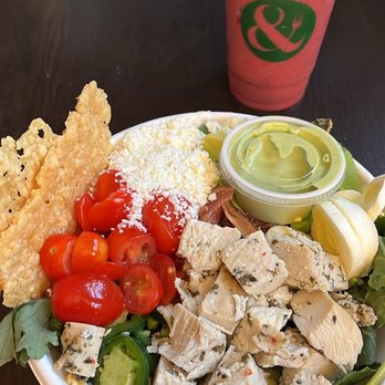 Crisp & Green - No Prob Cobb & Mother of Drangonfruit - Salad Near Me - Omaha, Nebraska Crisp & Green - No Prob Cobb & Mother of Drangonfruit - Salad Near Me - Omaha, Nebraska