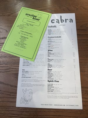 Menu photo 1 Cabra Chicago, IL Menu photo 1 Cabra Chicago, IL