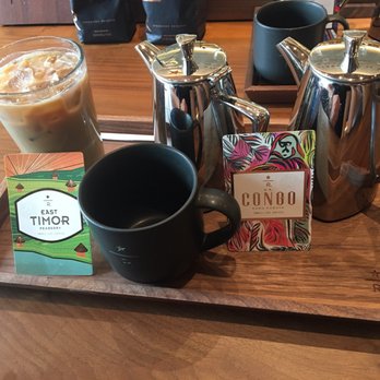 Starbucks - Iced Latte (left) and Coffee Flight (right) - Coffee & Tea Near Me - Dallas, Texas Starbucks - Iced Latte (left) and Coffee Flight (right) - Coffee & Tea Near Me - Dallas, Texas