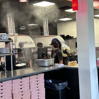 V Pizza - These pizza ovens were brought over from Italy. They cook amazingly fast. You get your pizza in no time. - Pizza Near Me - Orlando, Florida