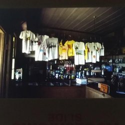Kaupo General Store - T-shirts hanging in the Kaupo store.