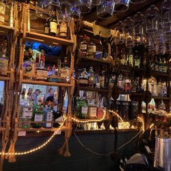 AJ's Seafood and Oyster Bar - Liquor at Bar.