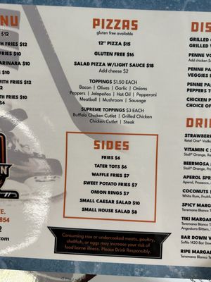 Menu photo 4 Bar Down Grill Norwalk, CT