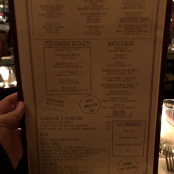 L’Express - Menu - French Near Me - New York, New York