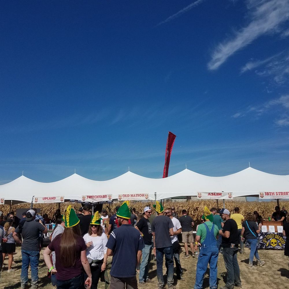 Corn Maze Beer Fest - Crowds were controlled - Festivals Near Me - Columbus, Indiana