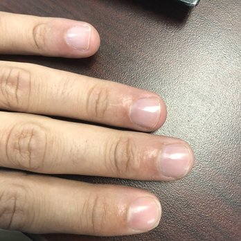 Lee Nails - This is my other hand after receiving my manicure. - Nail Salons Near Me - Fort Lauderdale, Florida